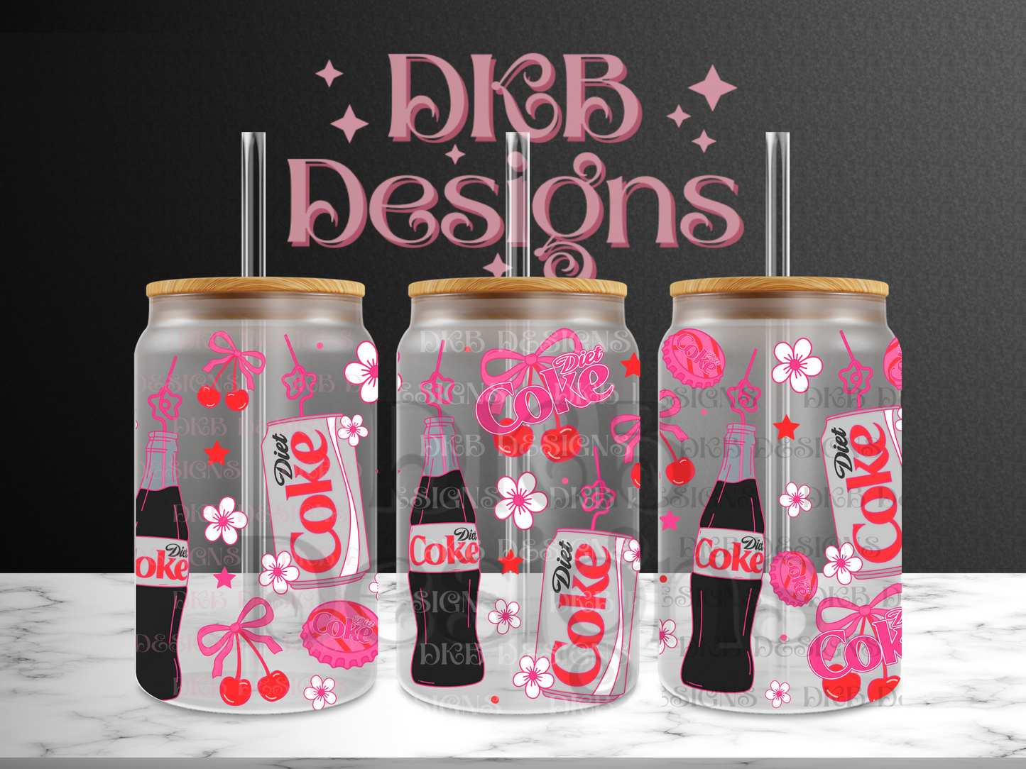 16oz glass can UV DTF