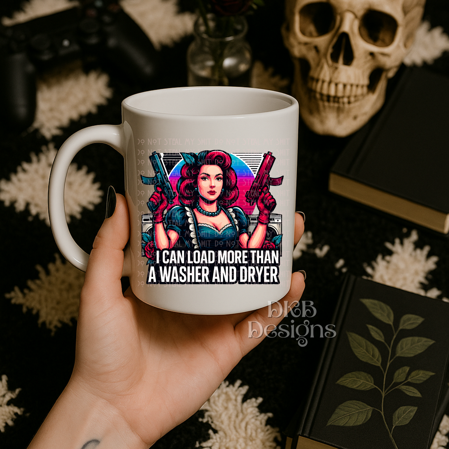 I can load more than a washer and dryer UV DTF