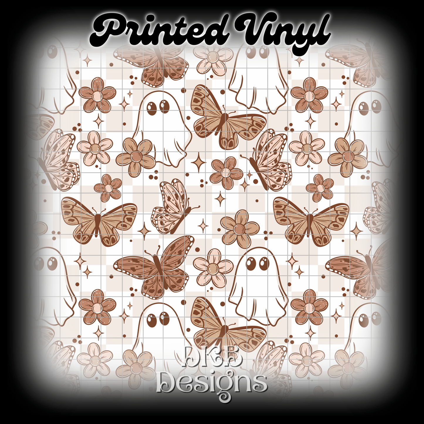 Butterfly ghostie Printed Vinyl