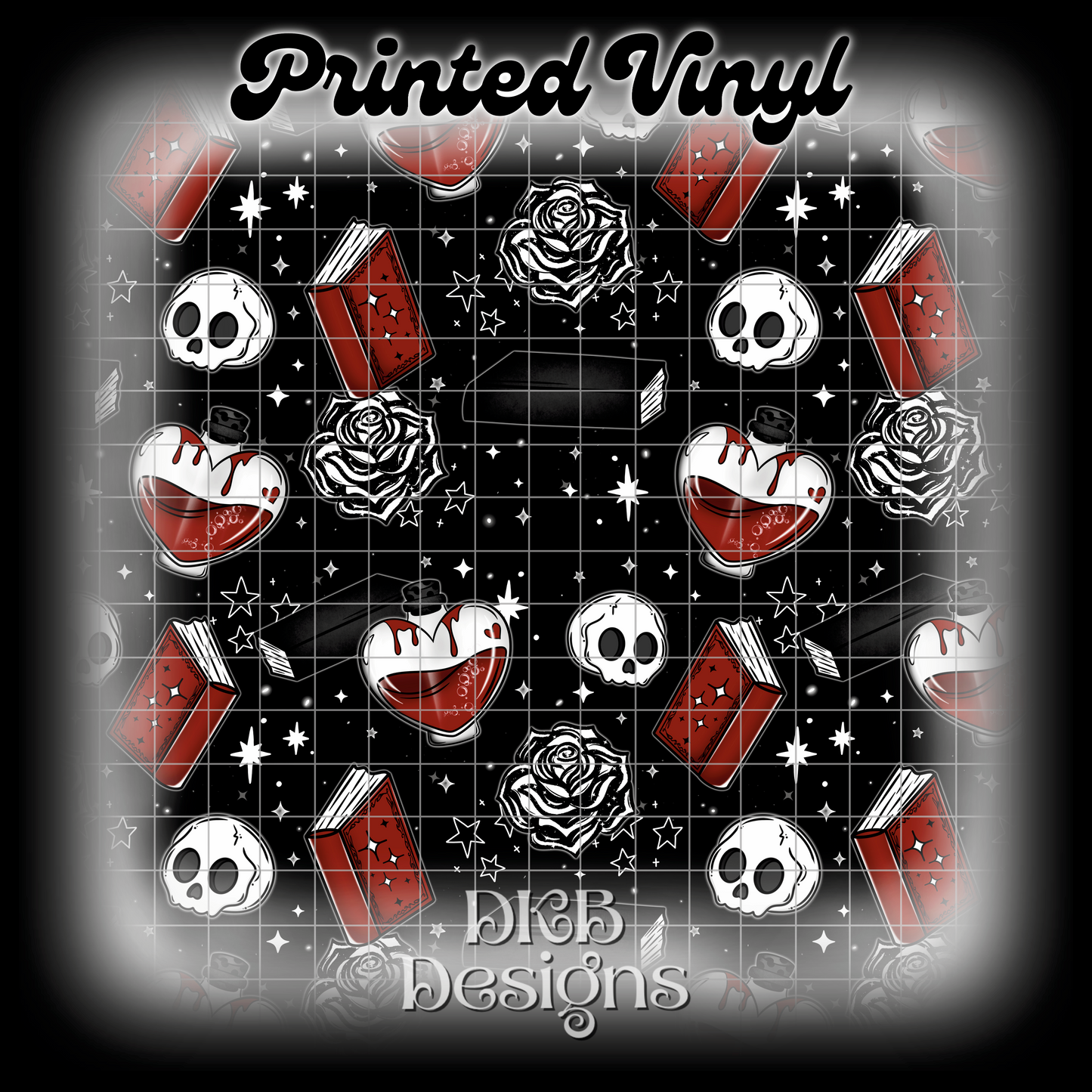 Curse and cure Printed Vinyl