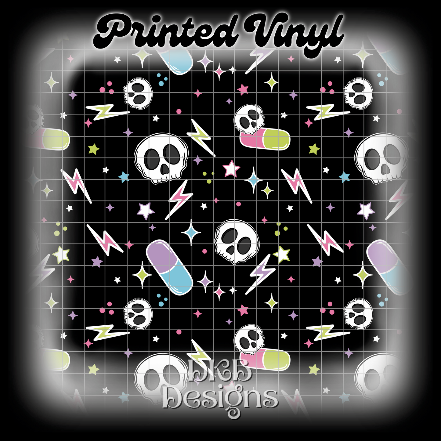 Chill pill Printed Vinyl