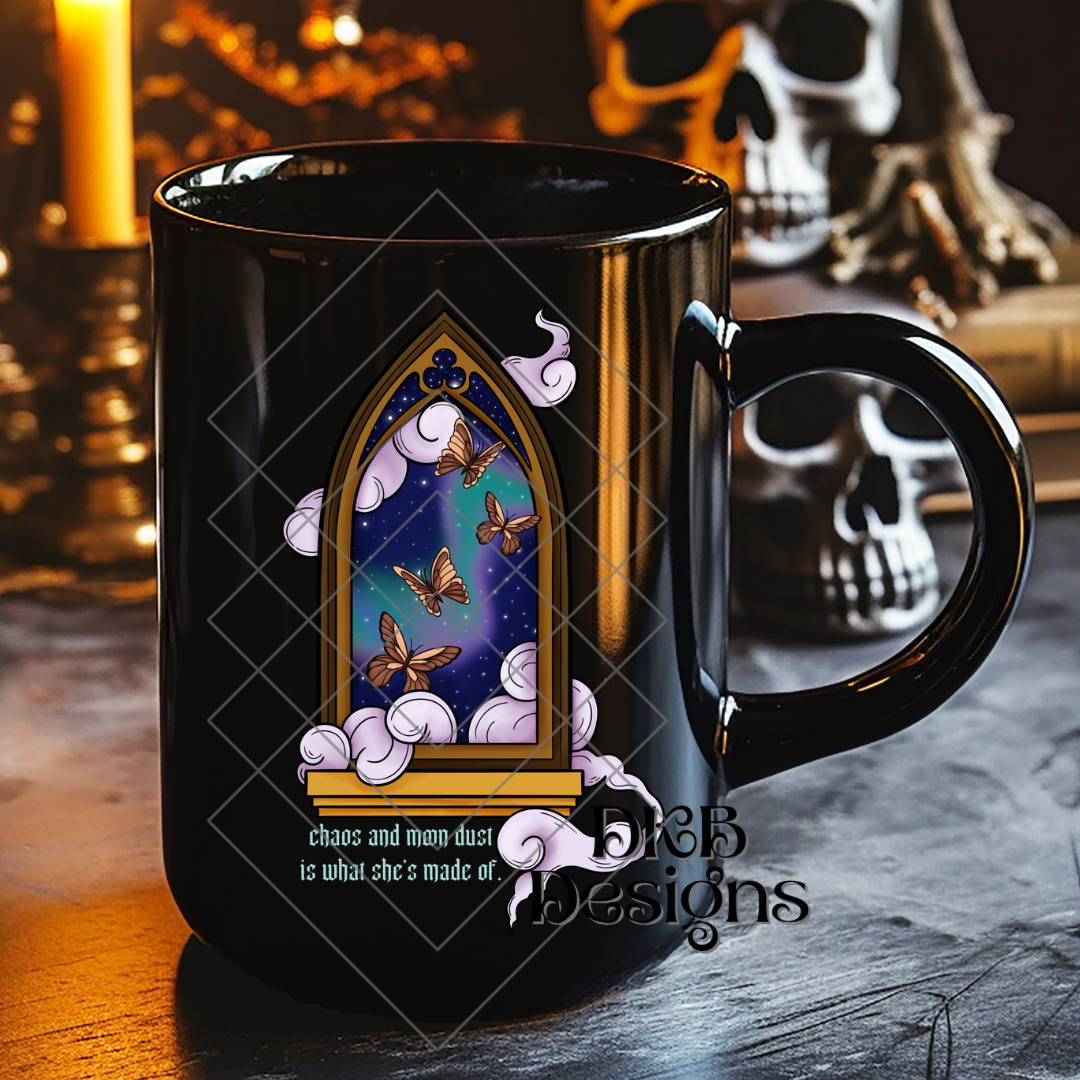 Chaos and moon dust UV DTF