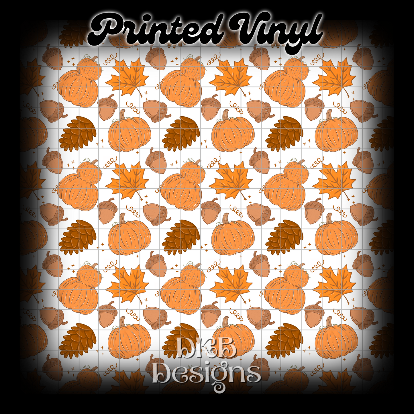 Fall Printed Vinyl