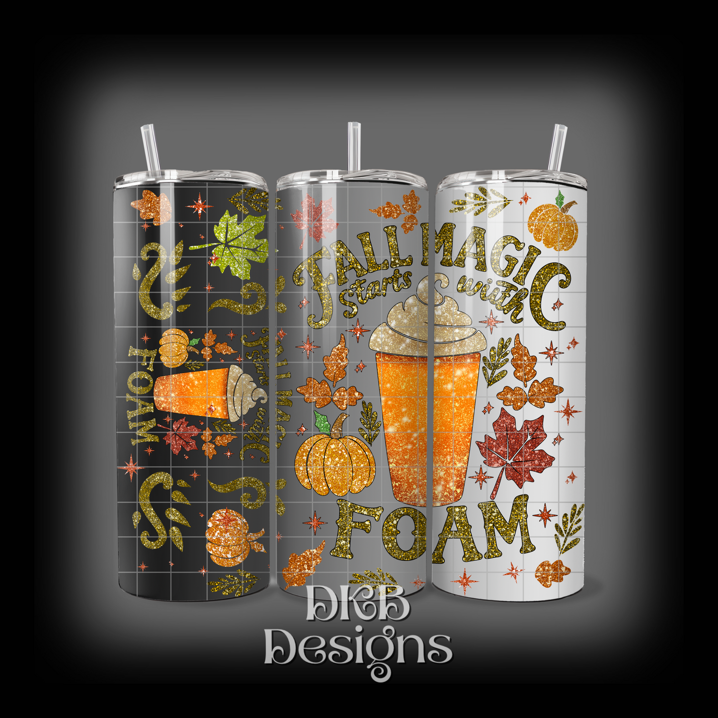 Fall magic 20oz tumbler UV DTF