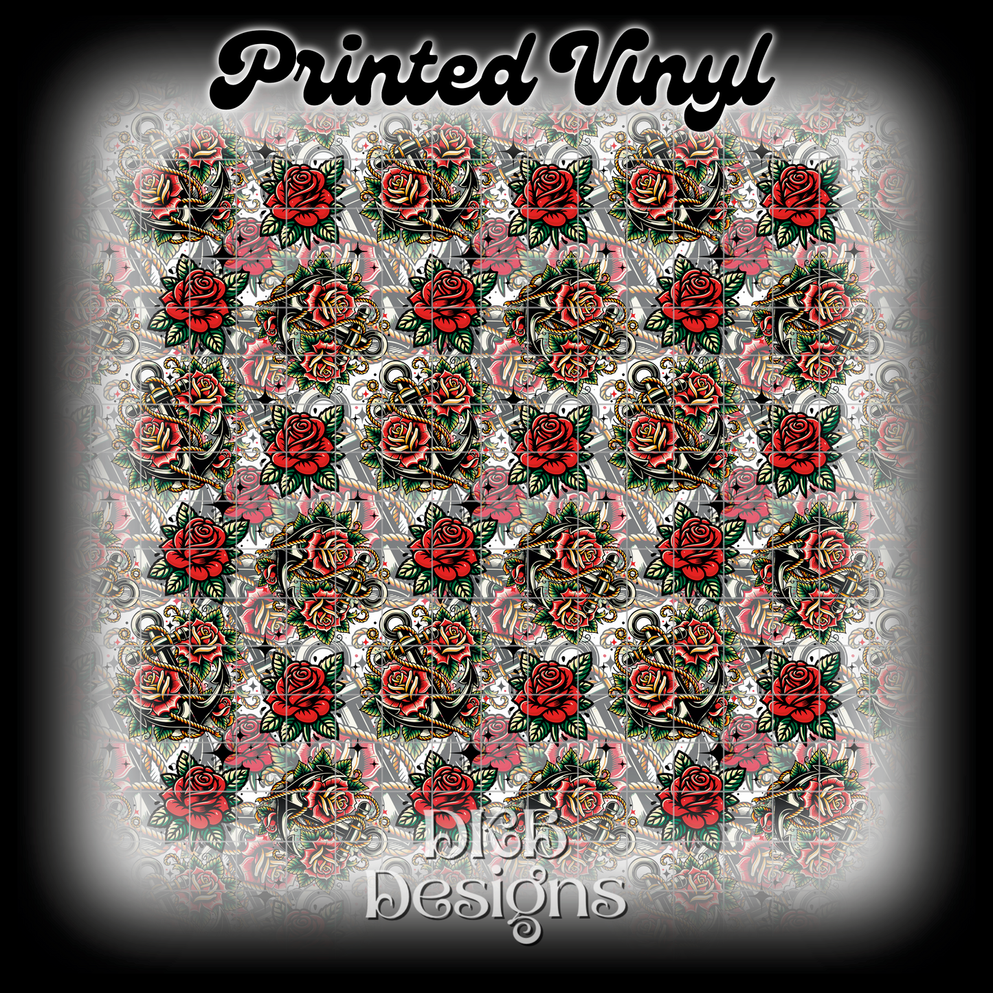 Stronger than the storm Printed Vinyl