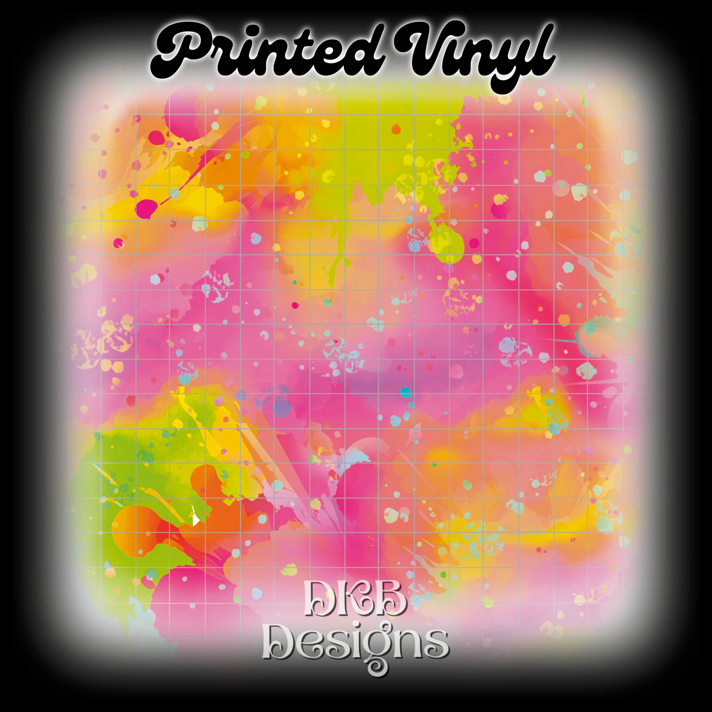 Giant peach Printed Vinyl