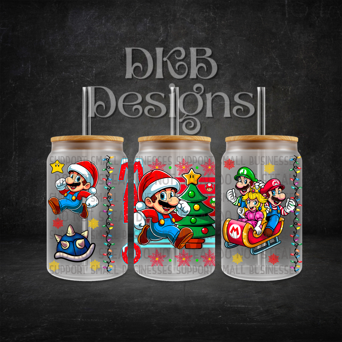 M 16oz glass can UV DTF