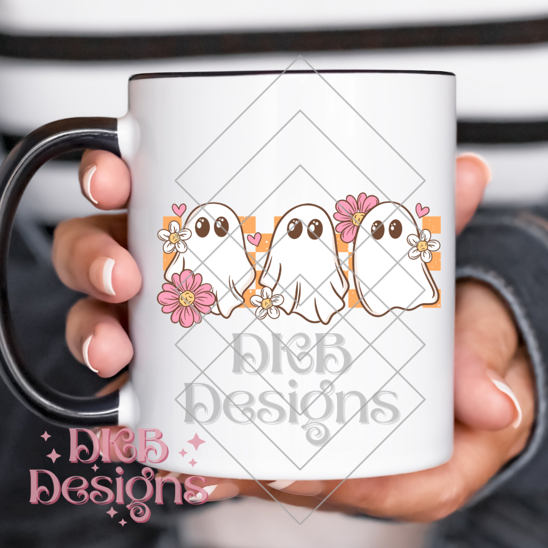 Spring ghosties UV DTF