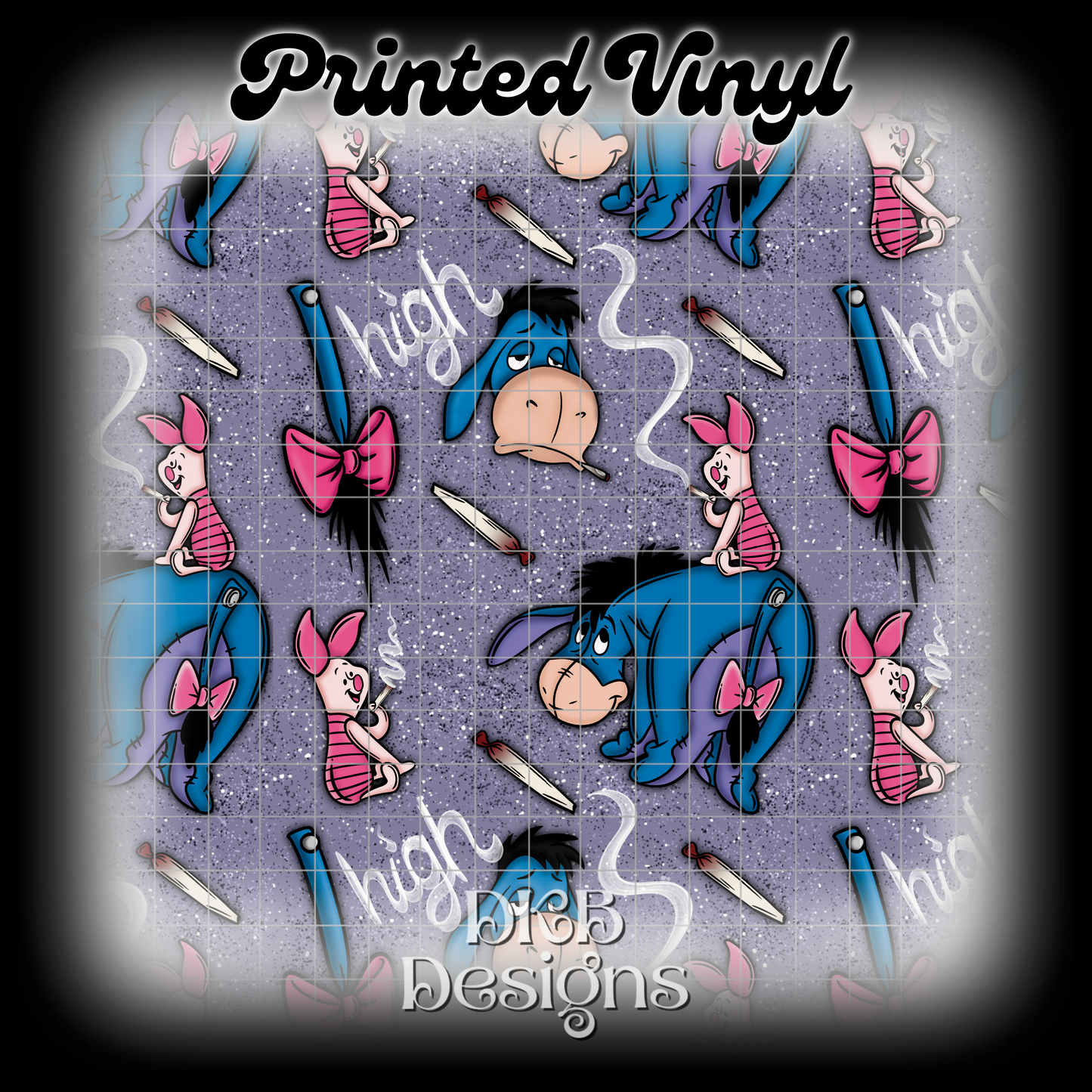 Eey&Pig high Printed Vinyl