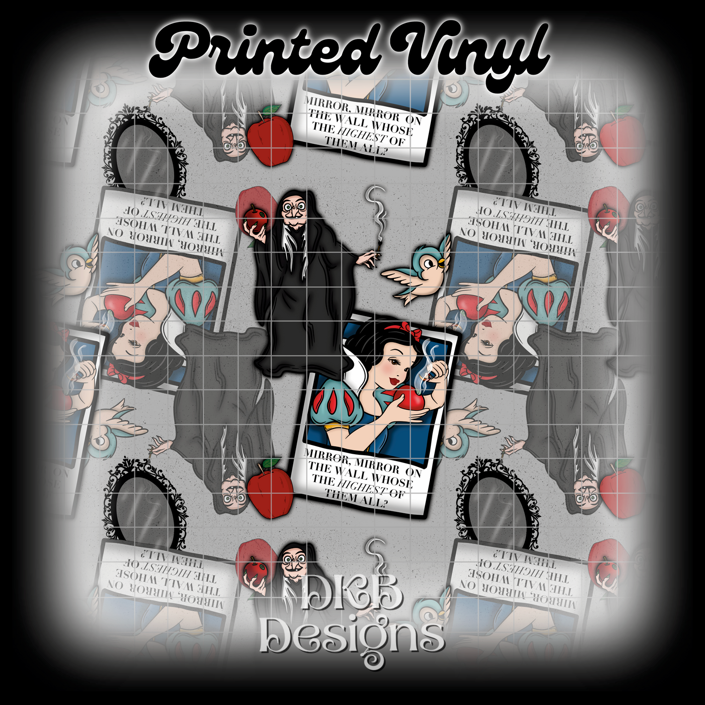 Snow&queen Printed Vinyl