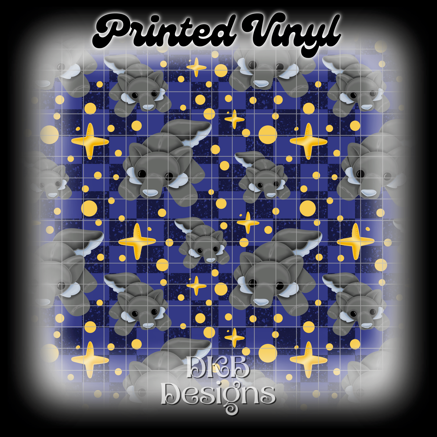 Howl you doin Printed Vinyl