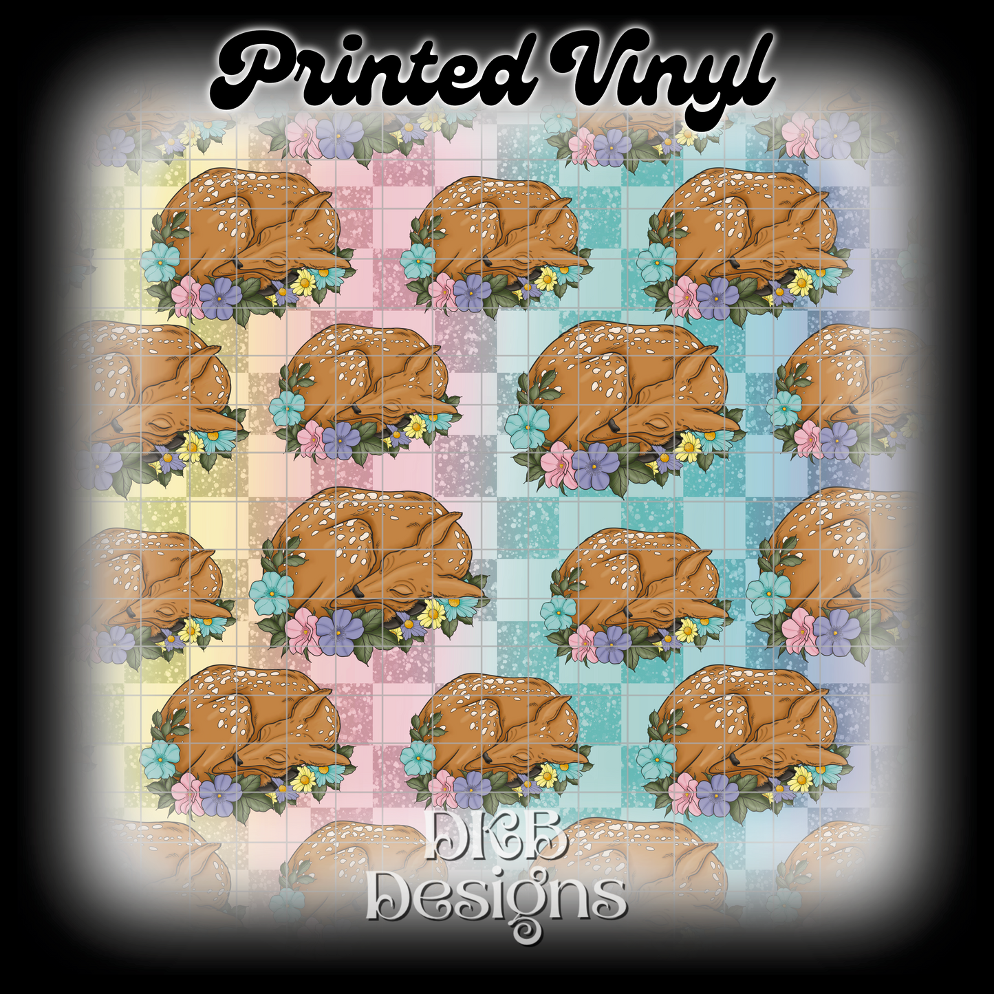 Dreaming of spring Printed Vinyl