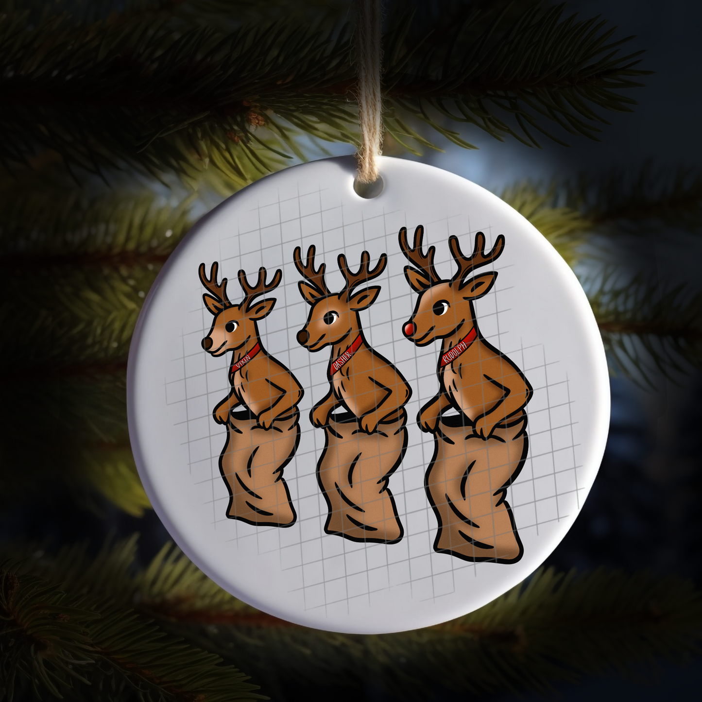 Potato sac race UV DTF