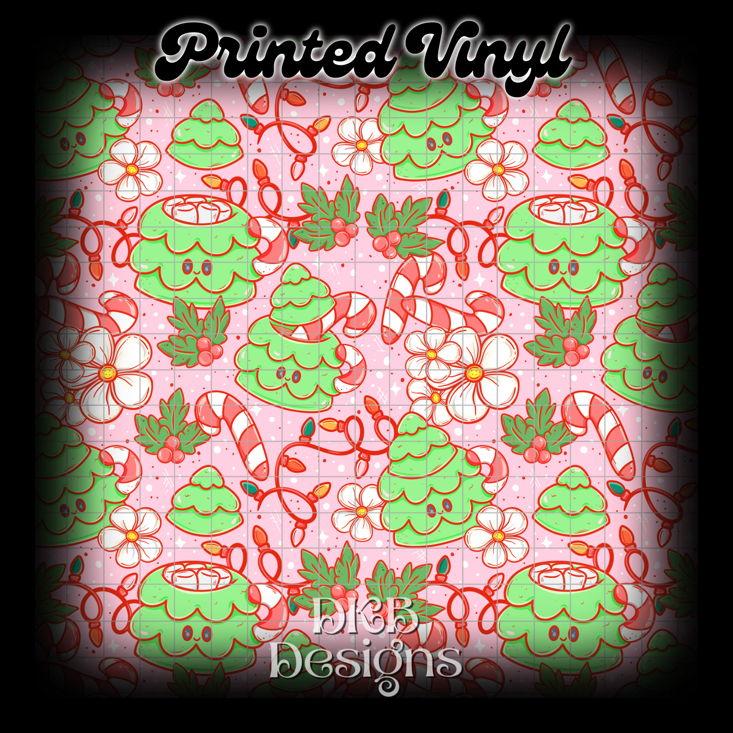 Cutie pie Christmas Printed Vinyl