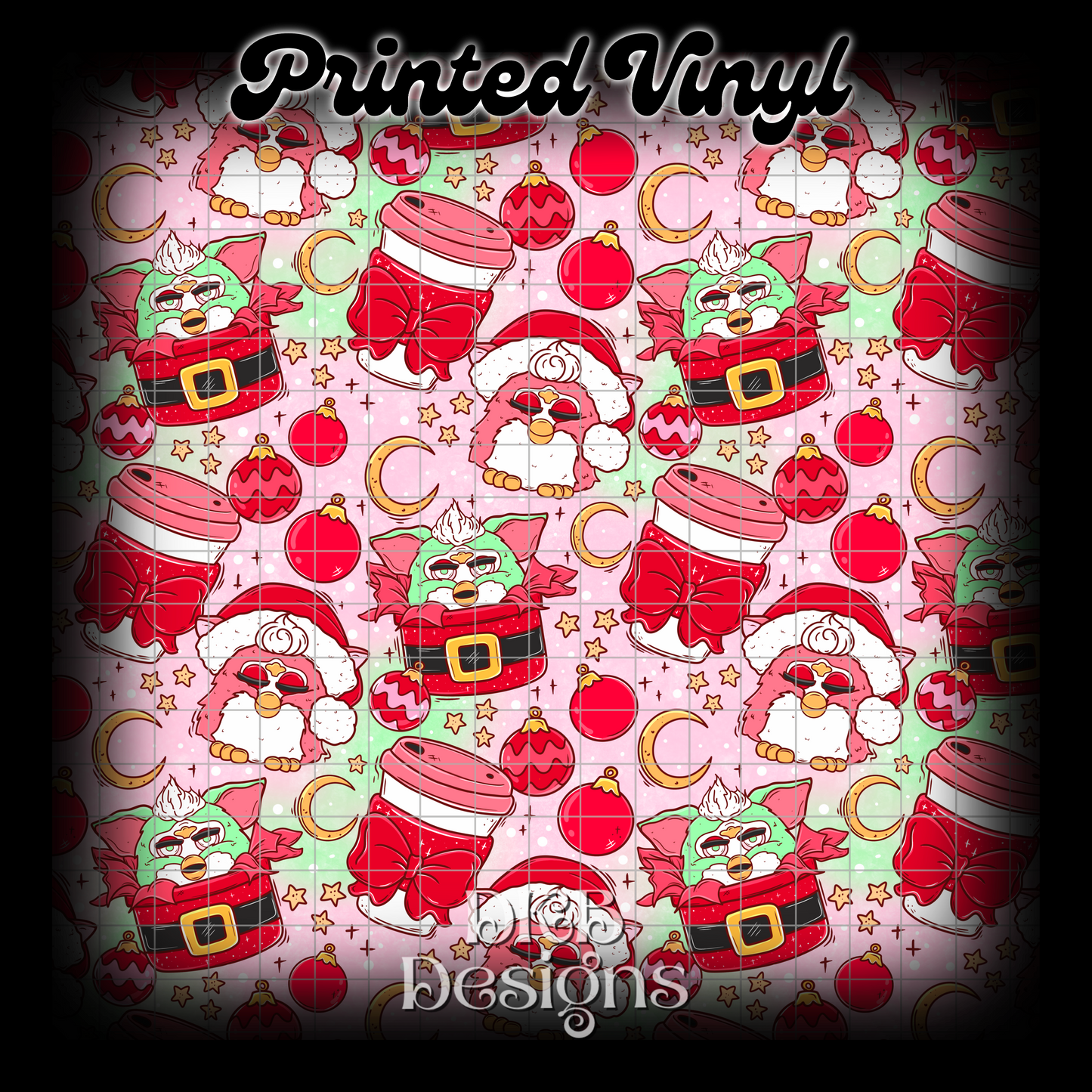 Falalalafurbee Printed Vinyl