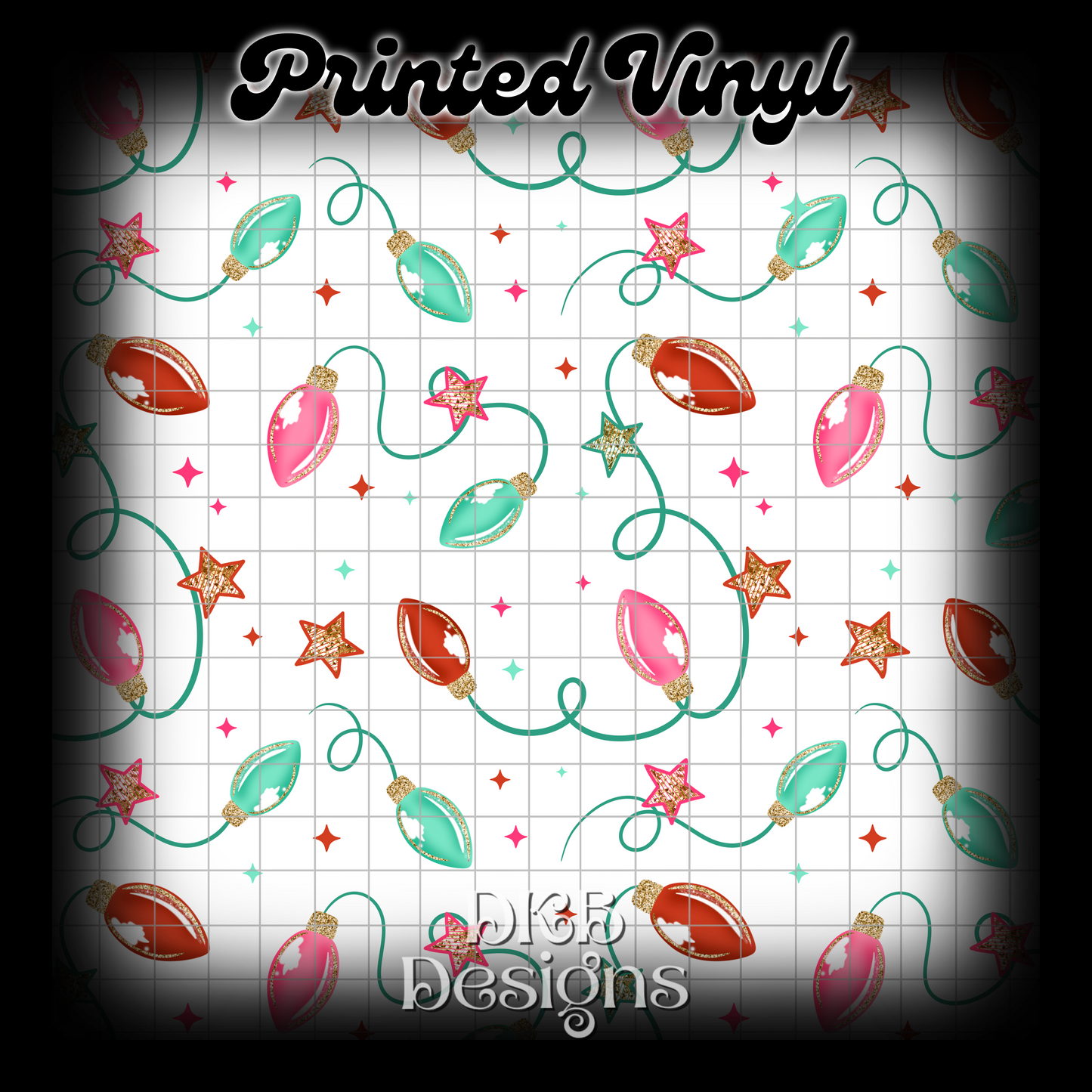 Christmas lights Vinyl