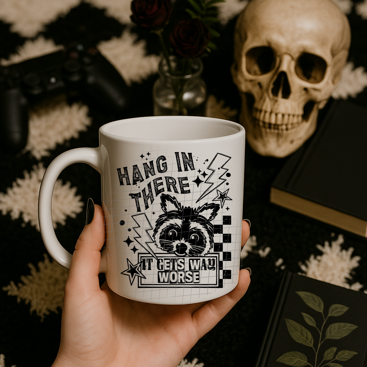 Hang in there UV DTF