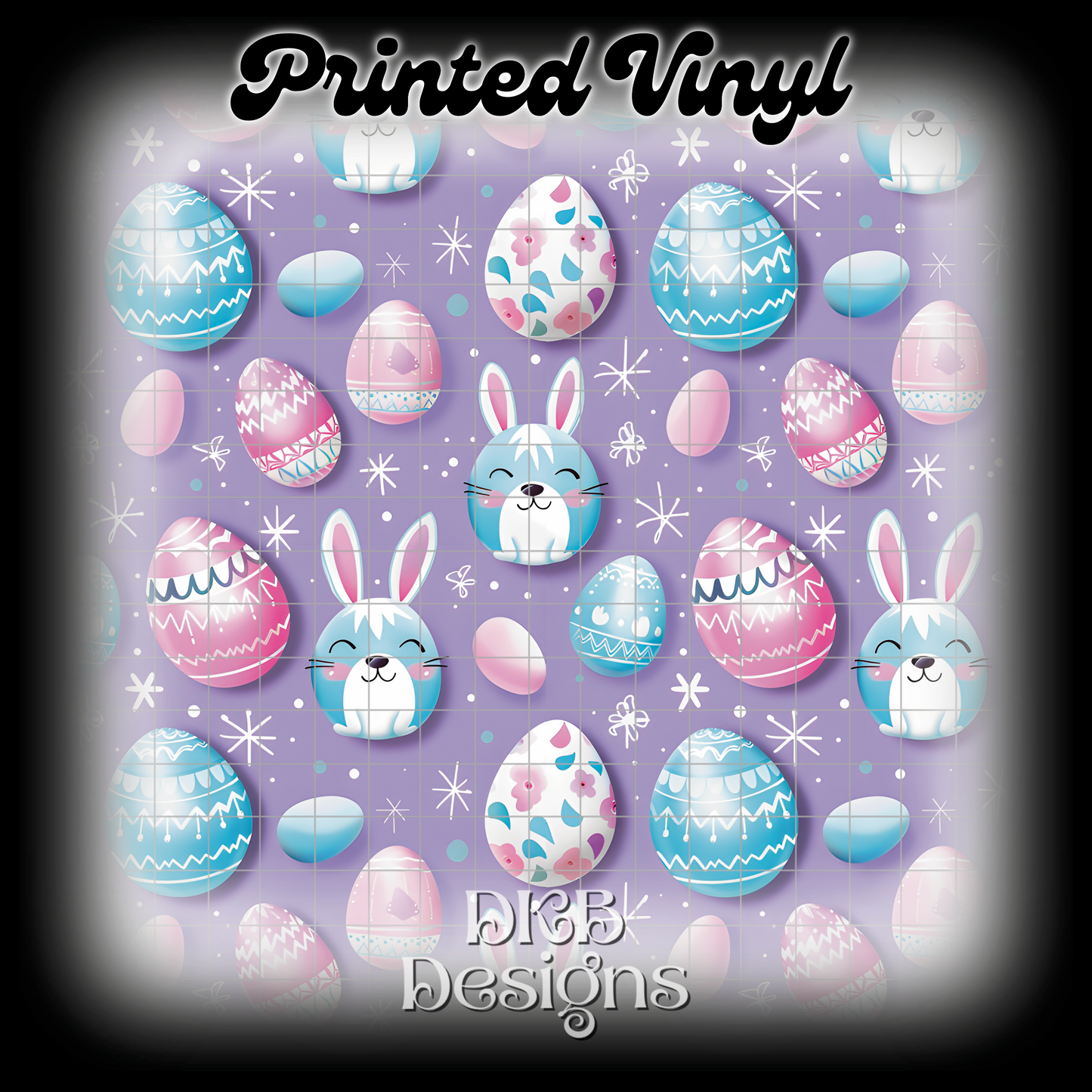 Easter egg Printed Vinyl