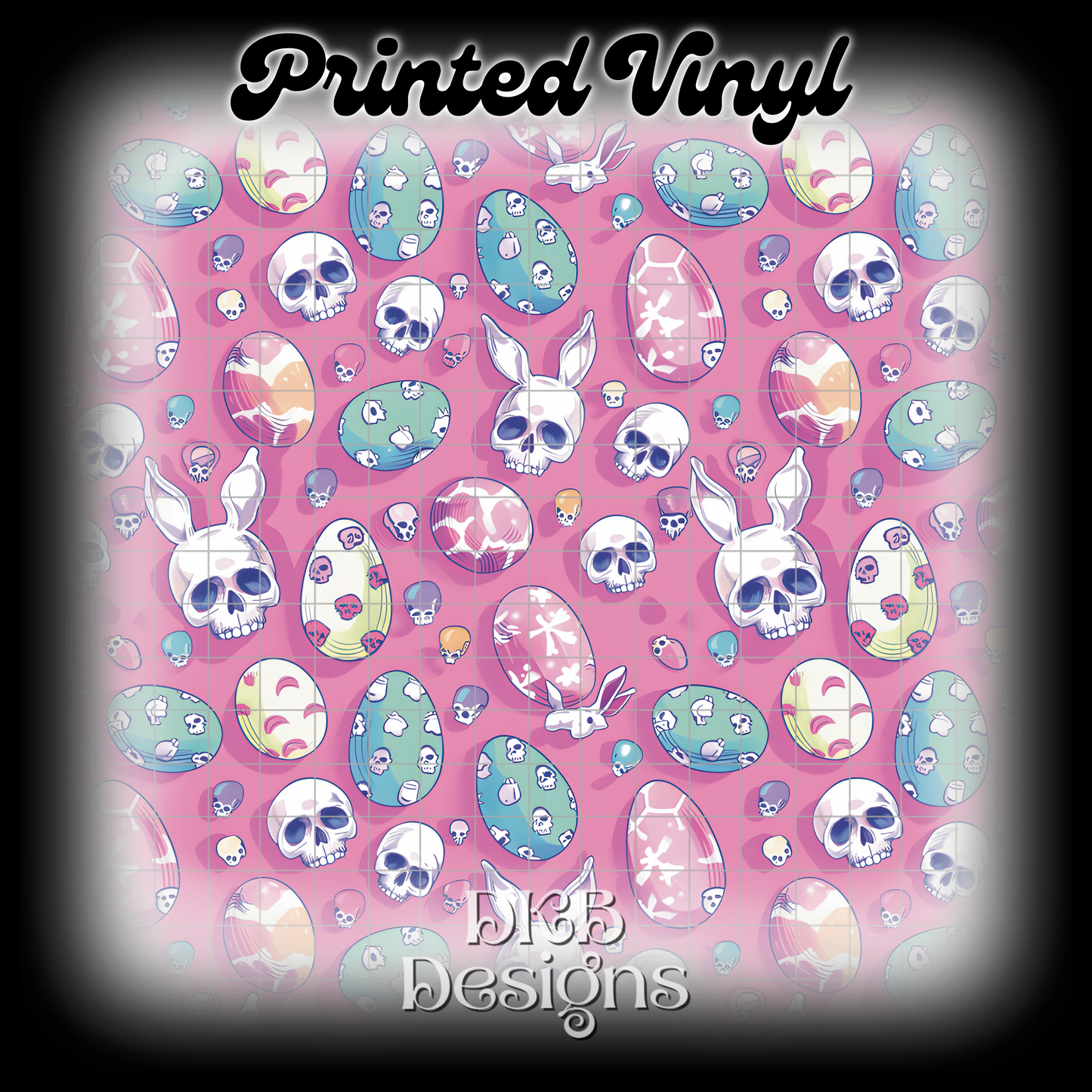 Skellie Easter Printed Vinyl