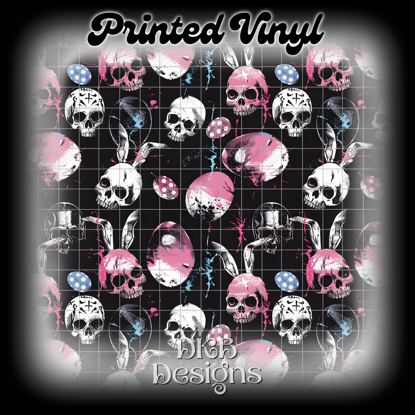 Creepy easter 1 Printed Vinyl