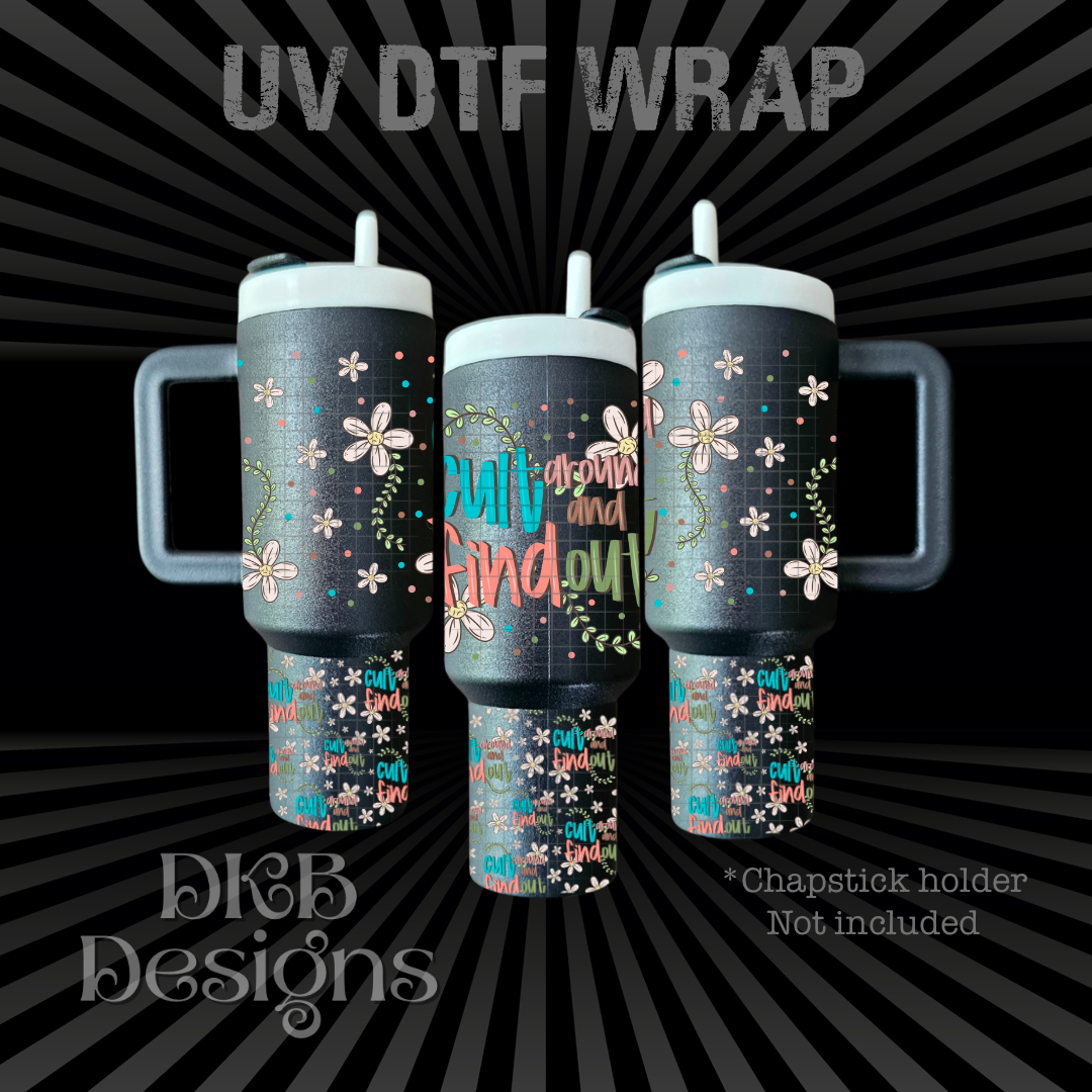 Cult around Chapstick holder UV DTF