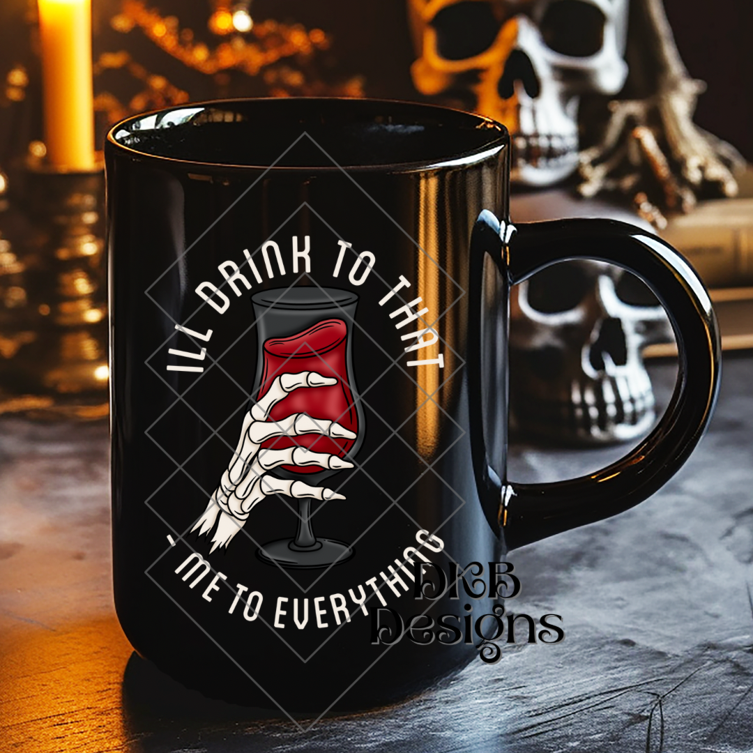 I’ll drink to that light UV DTF