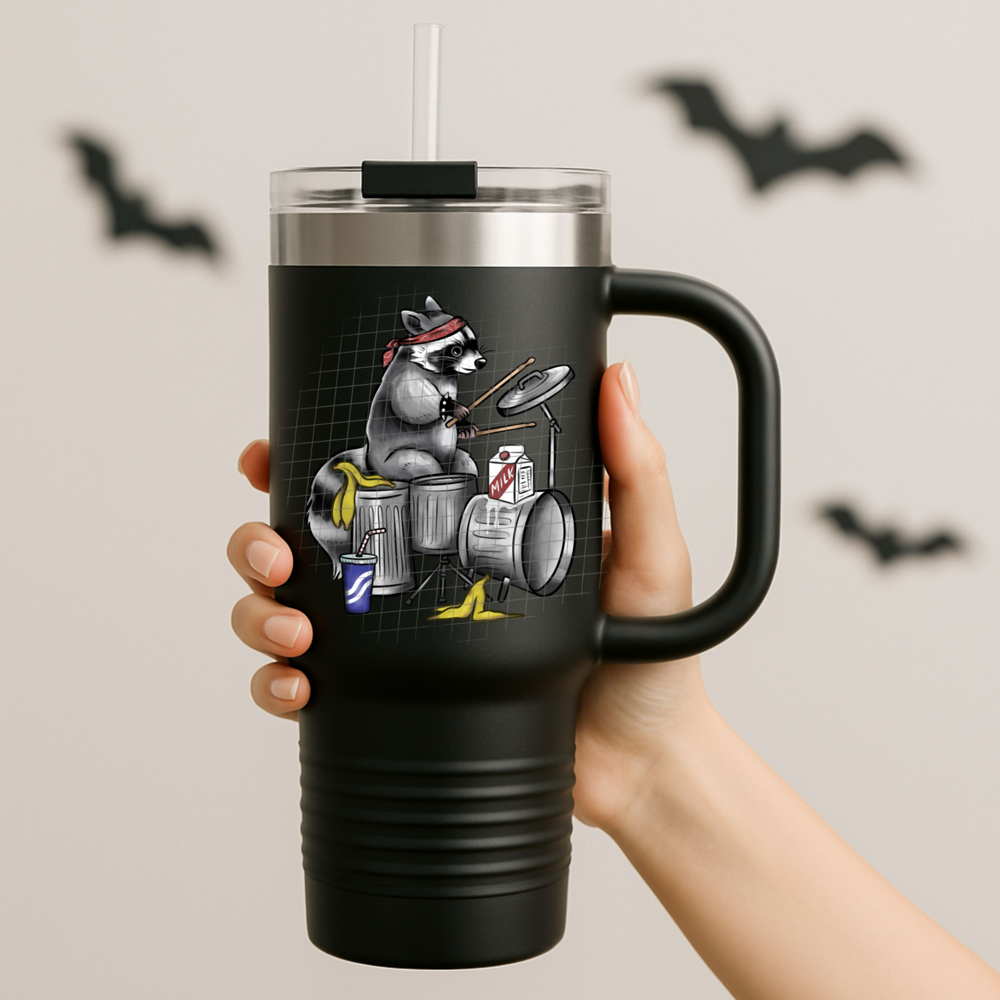 Trash metal band UV DTF