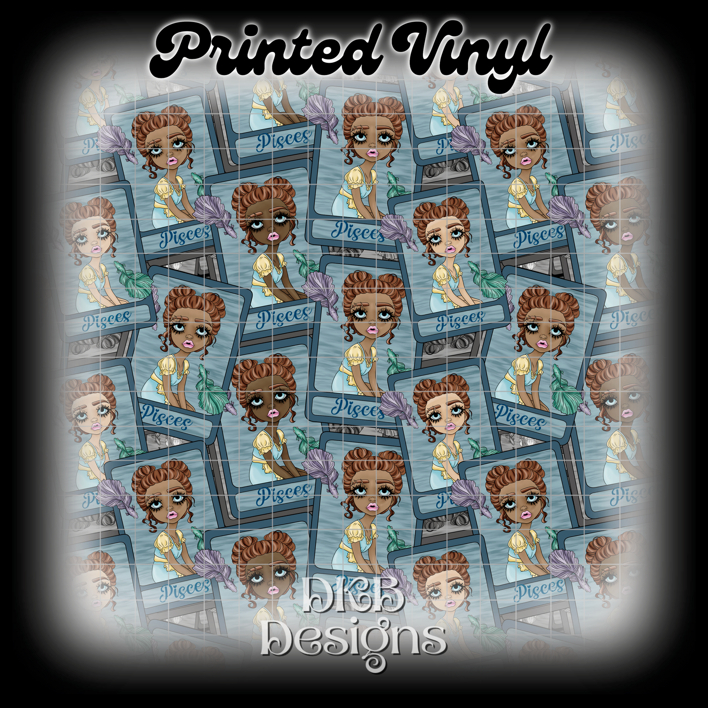 Pisces Printed Vinyl