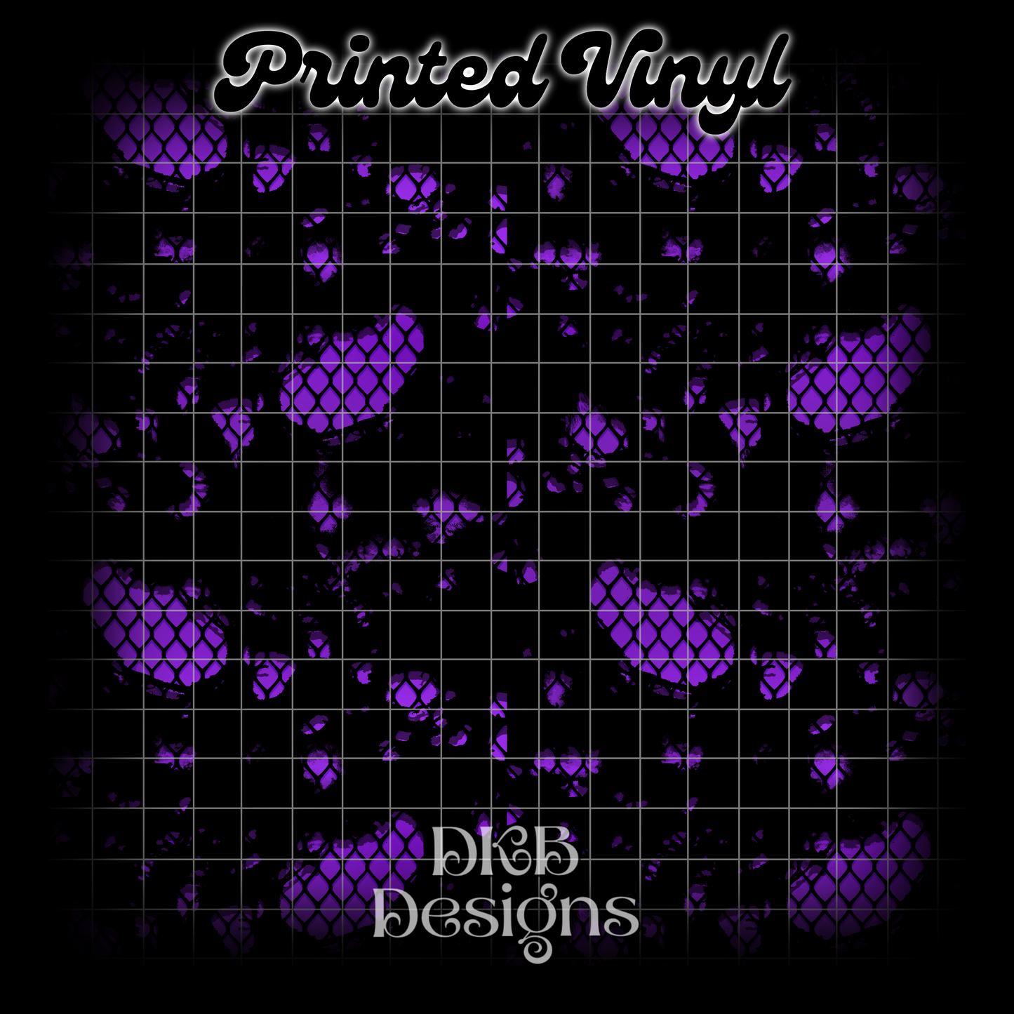 Ripped nets Printed Vinyl