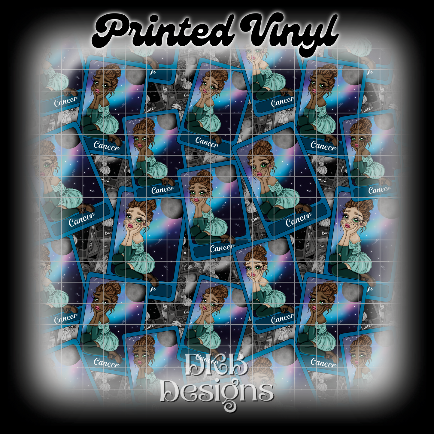 Cancer Printed Vinyl