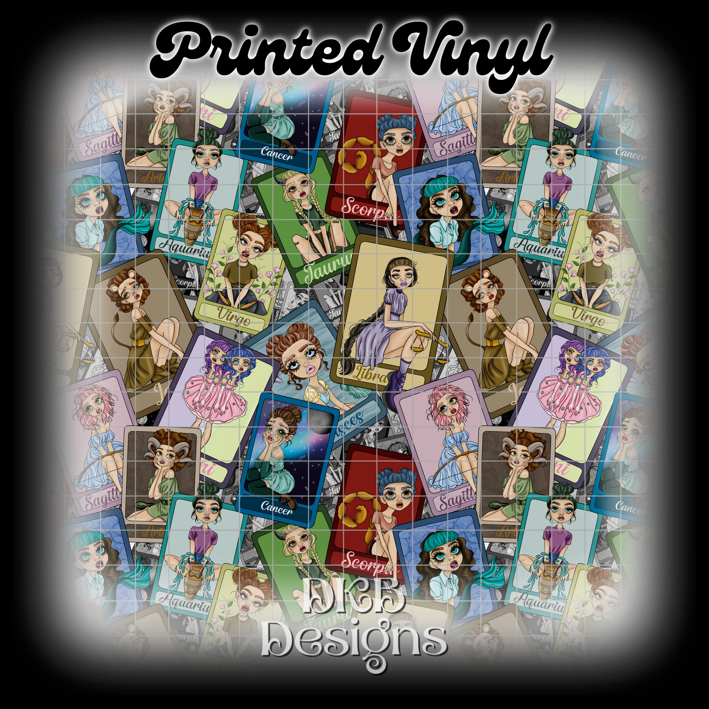 Zodiac 4 Printed Vinyl