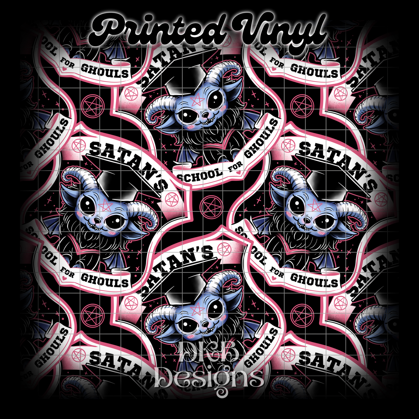 School for ghouls Printed Vinyl