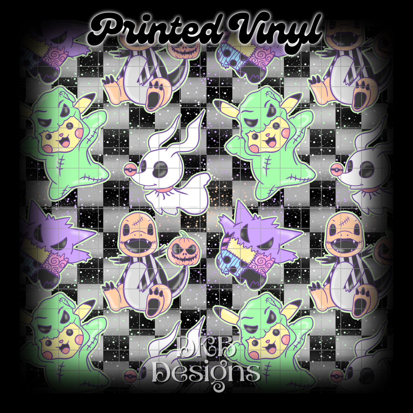 Nightmare poke Printed Vinyl