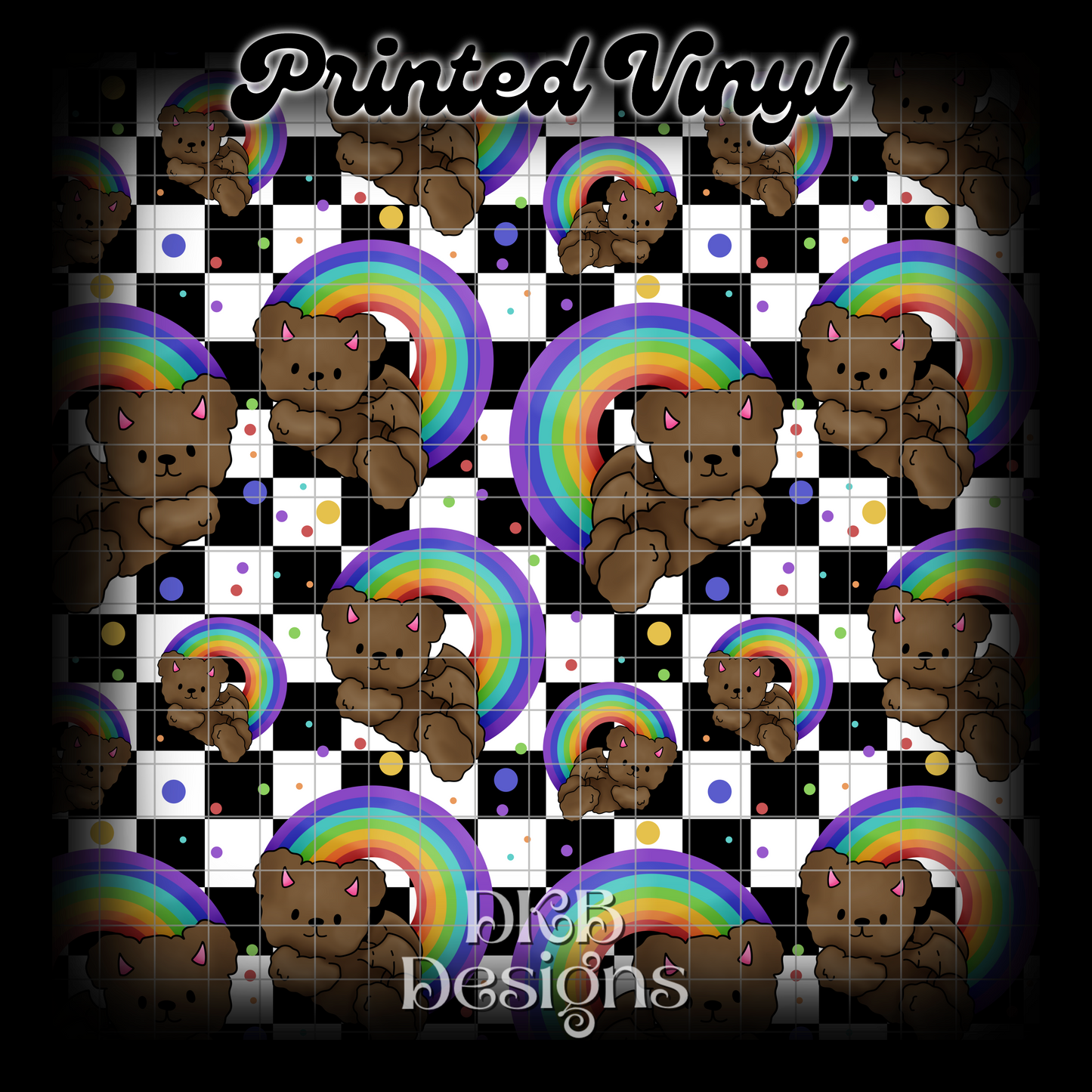 No fucking thanks Printed Vinyl