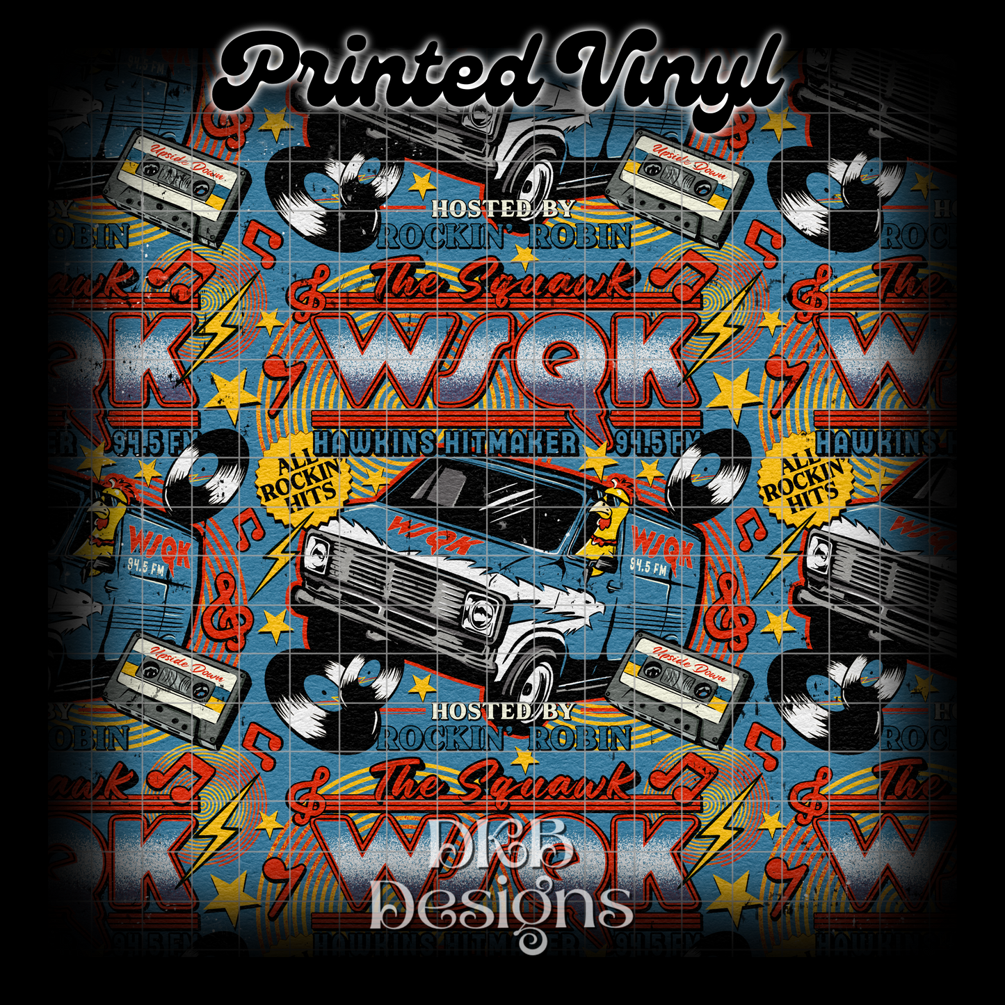 WSQK Printed Vinyl