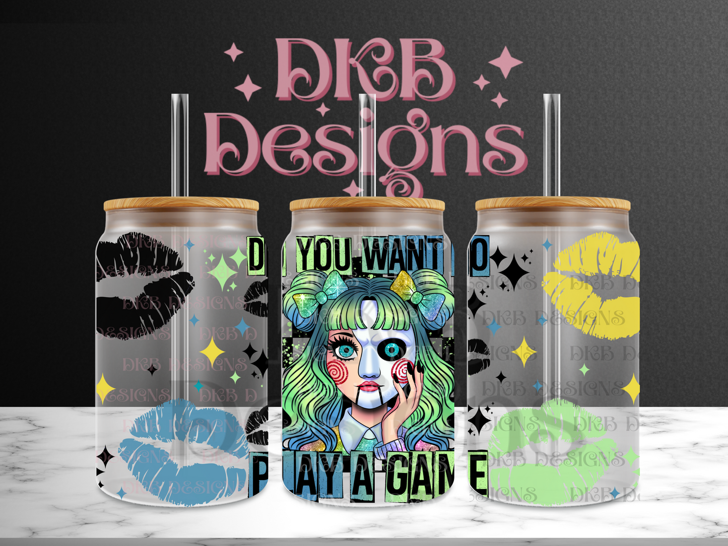 Do you want to play 16oz glass can UV DTF