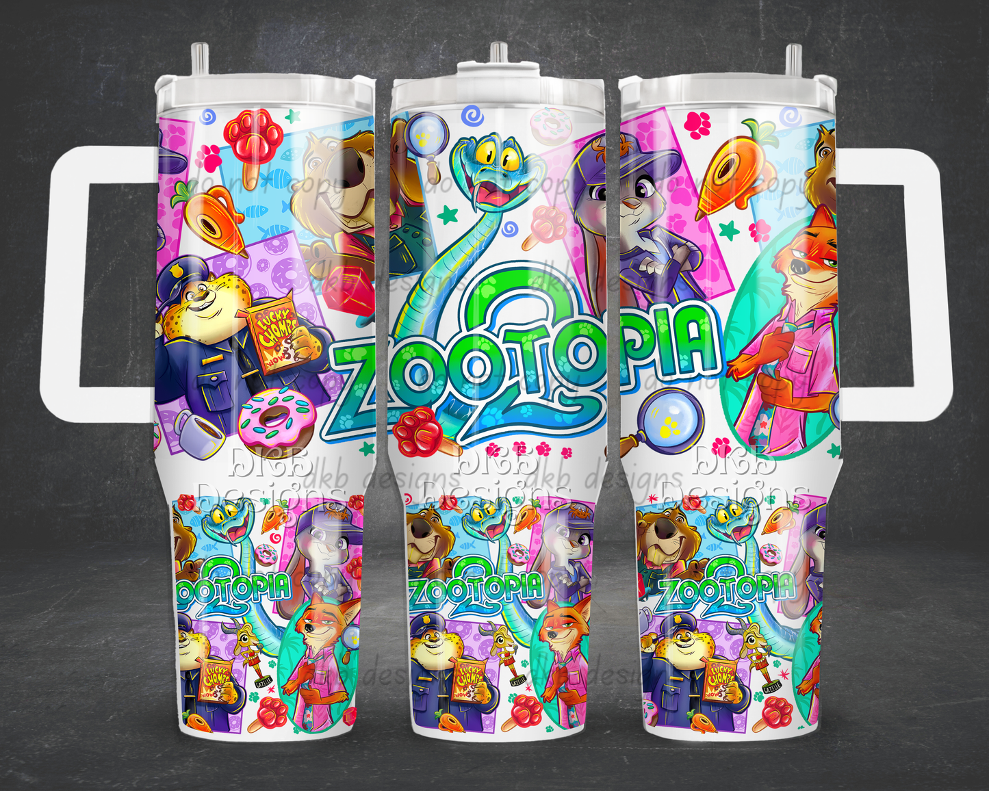 Zoo 2 40oz Tumbler UV DTF