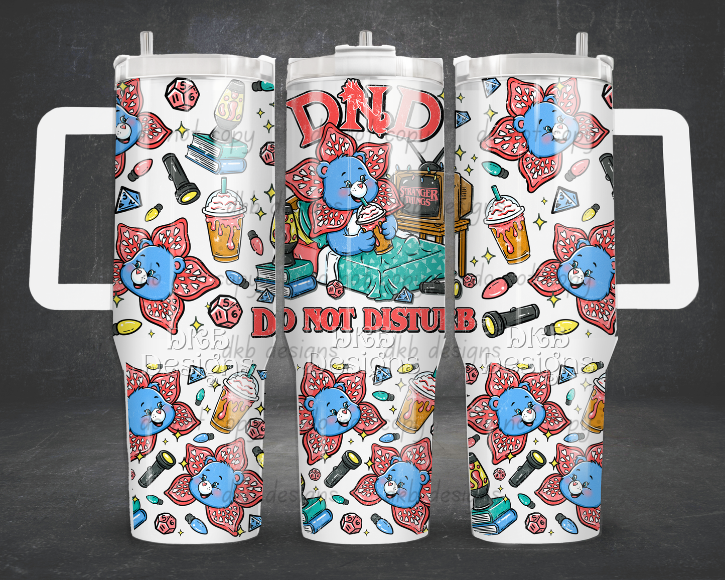 DND 40oz Tumbler UV DTF