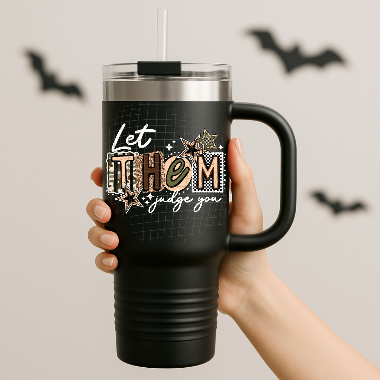 Let them white UV DTF