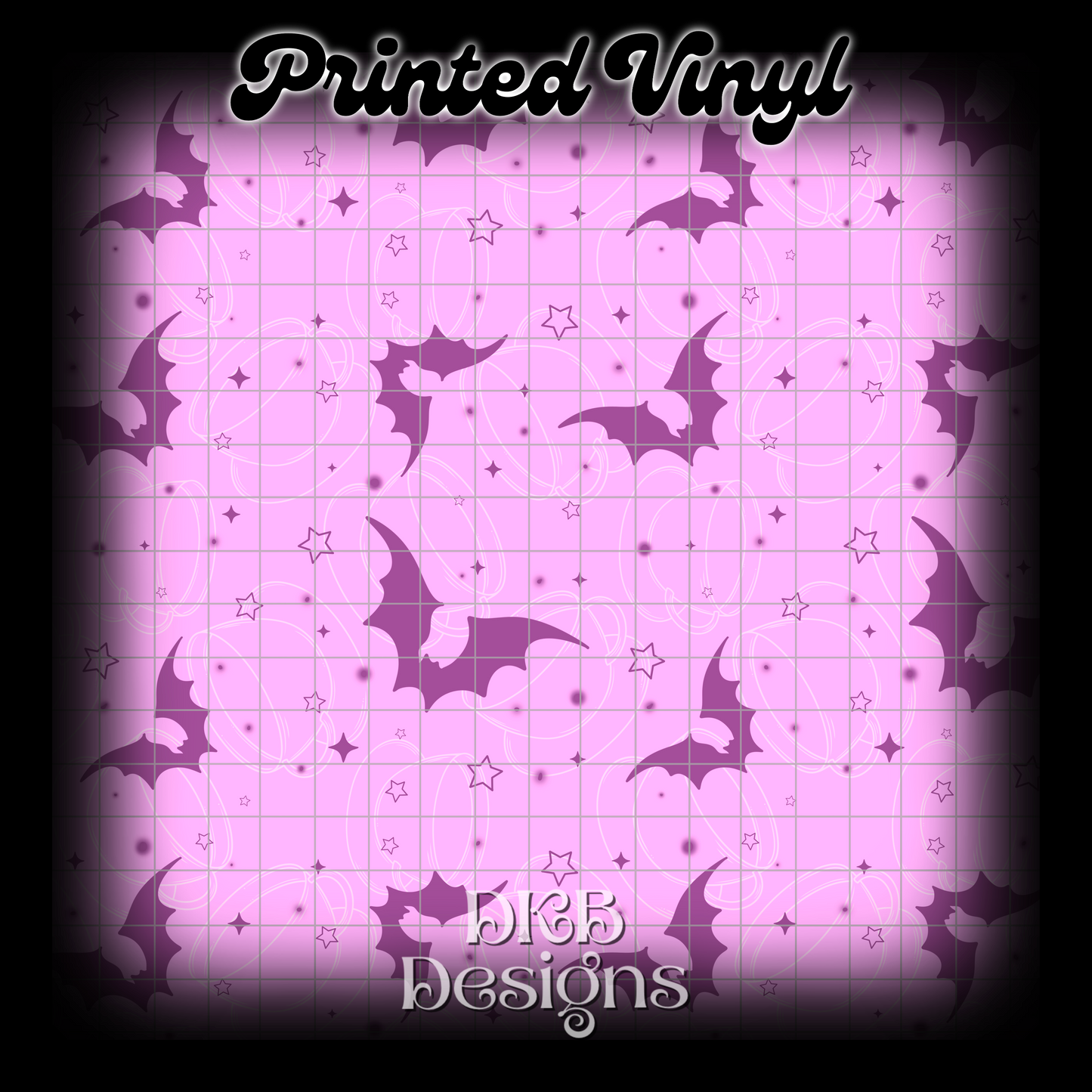 Magic coffee light Printed Vinyl