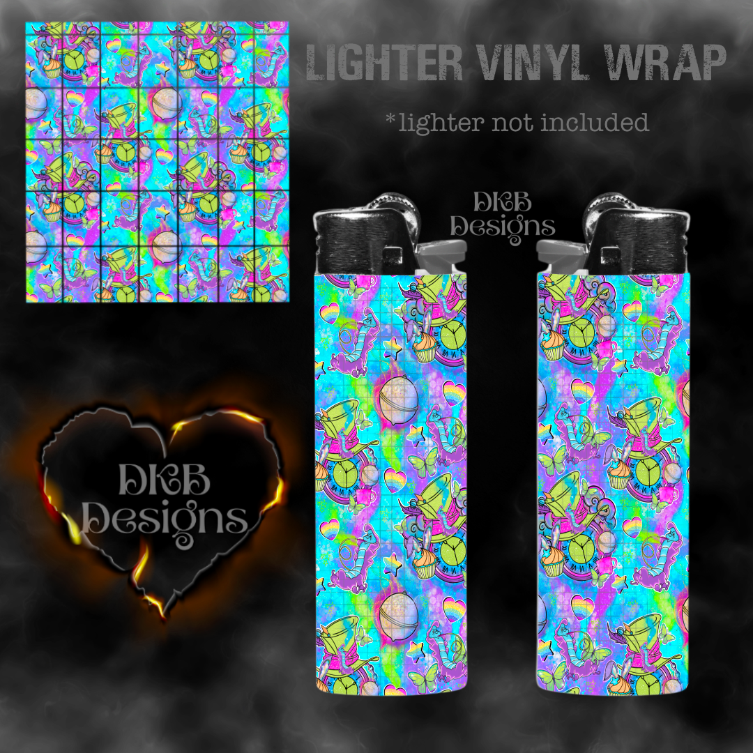 LF time vinyl lighter wrap