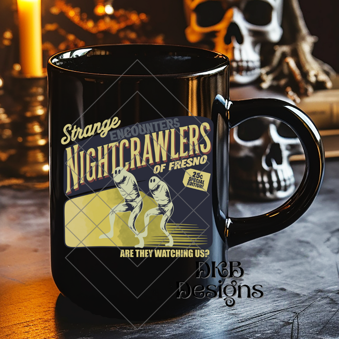 Strange encounters UV DTF