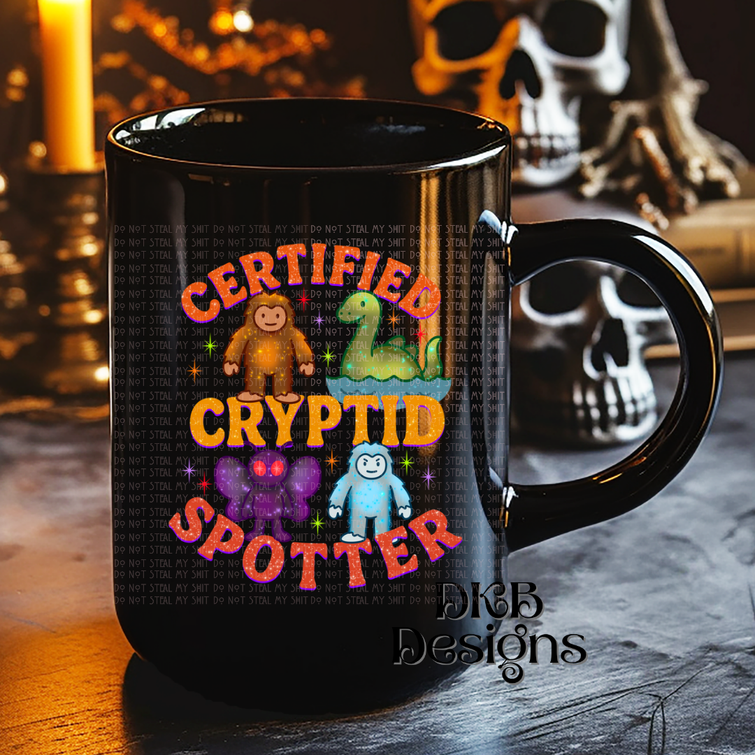 Certified cryptid spotter UV DTF