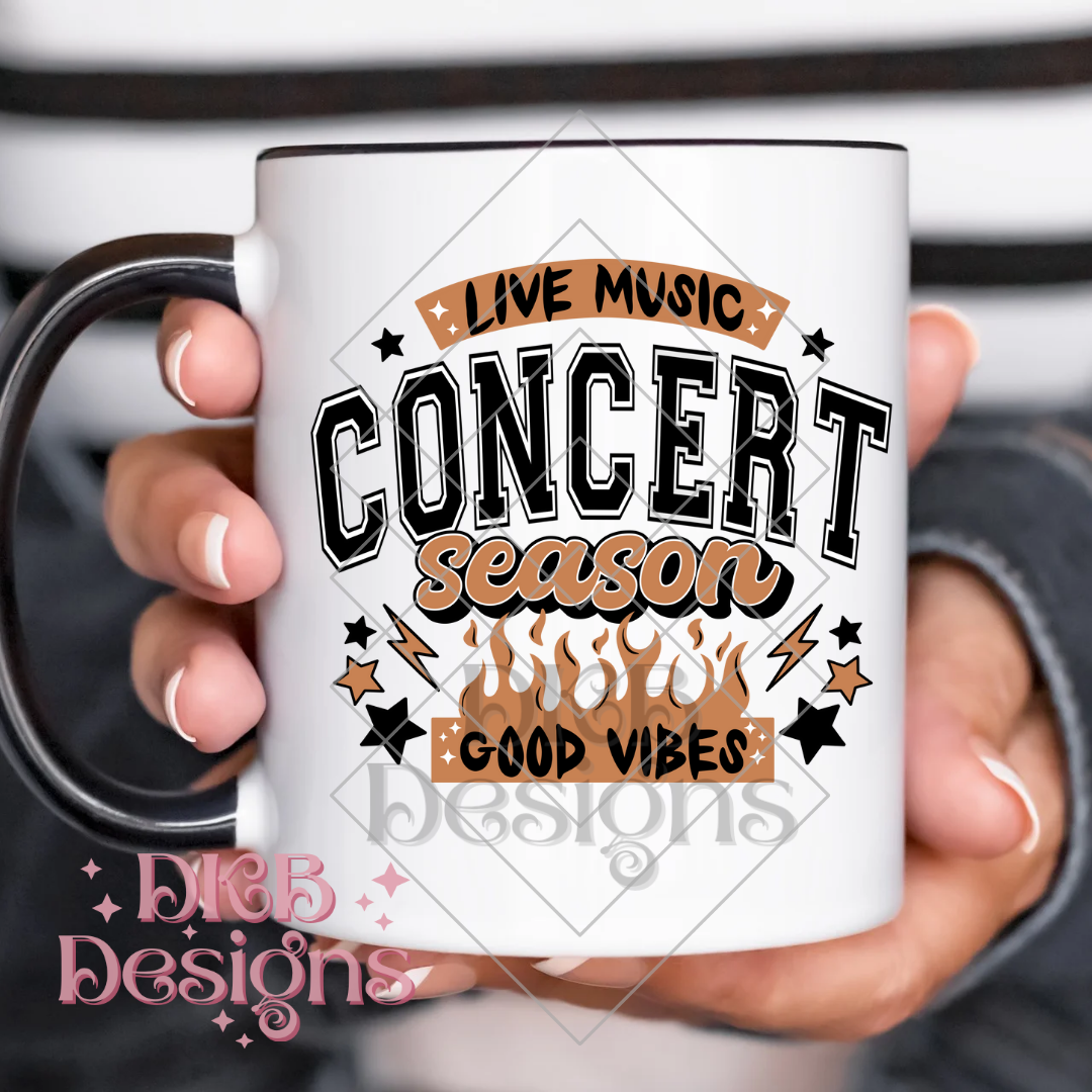 Concert season UV DTF