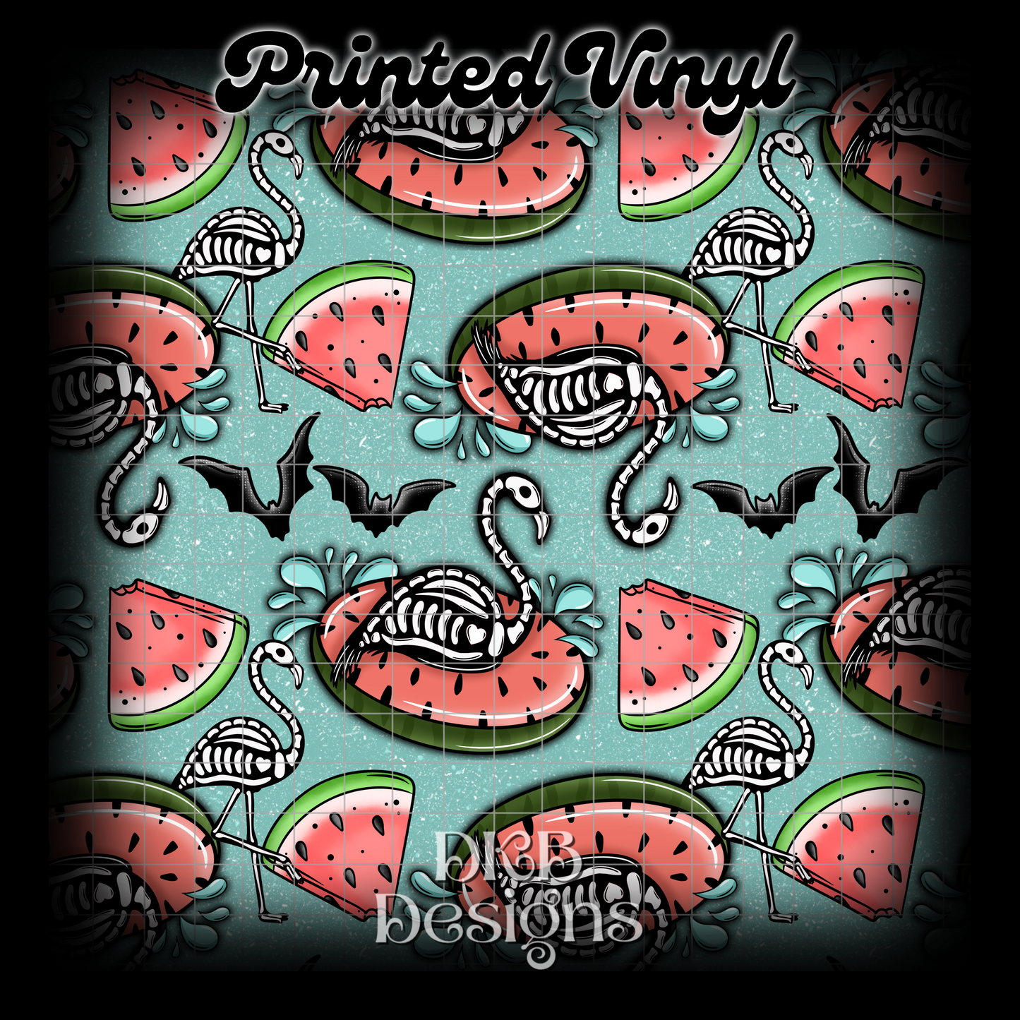 Float away no words Printed Vinyl