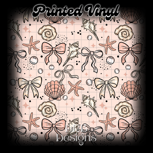 Seashell bow Vinyl