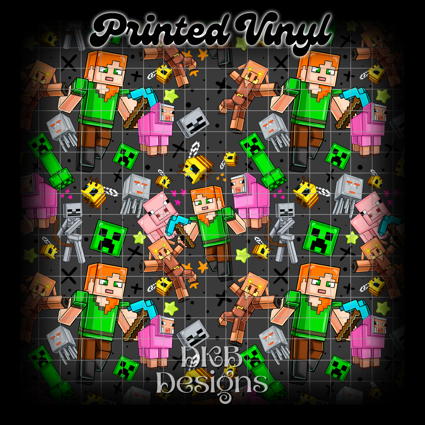 Alex Printed Vinyl (10 color ways)