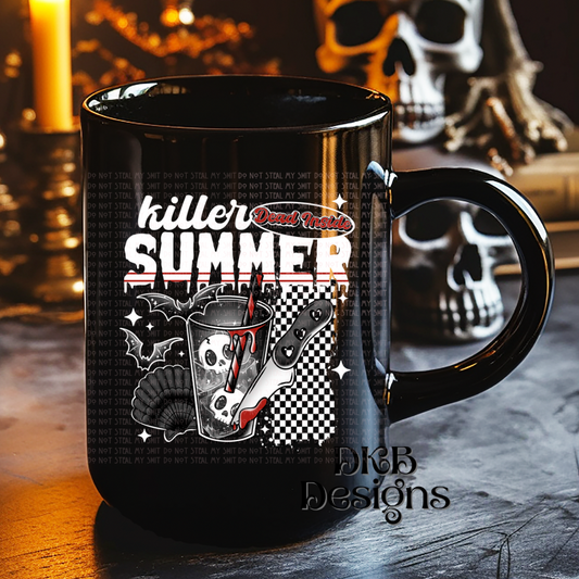 Killer summer white accents UV DTF