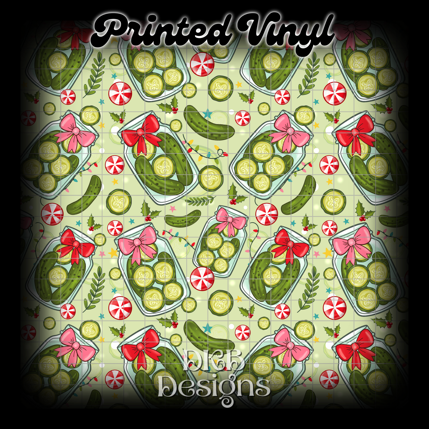 Dill- lightful Printed Vinyl