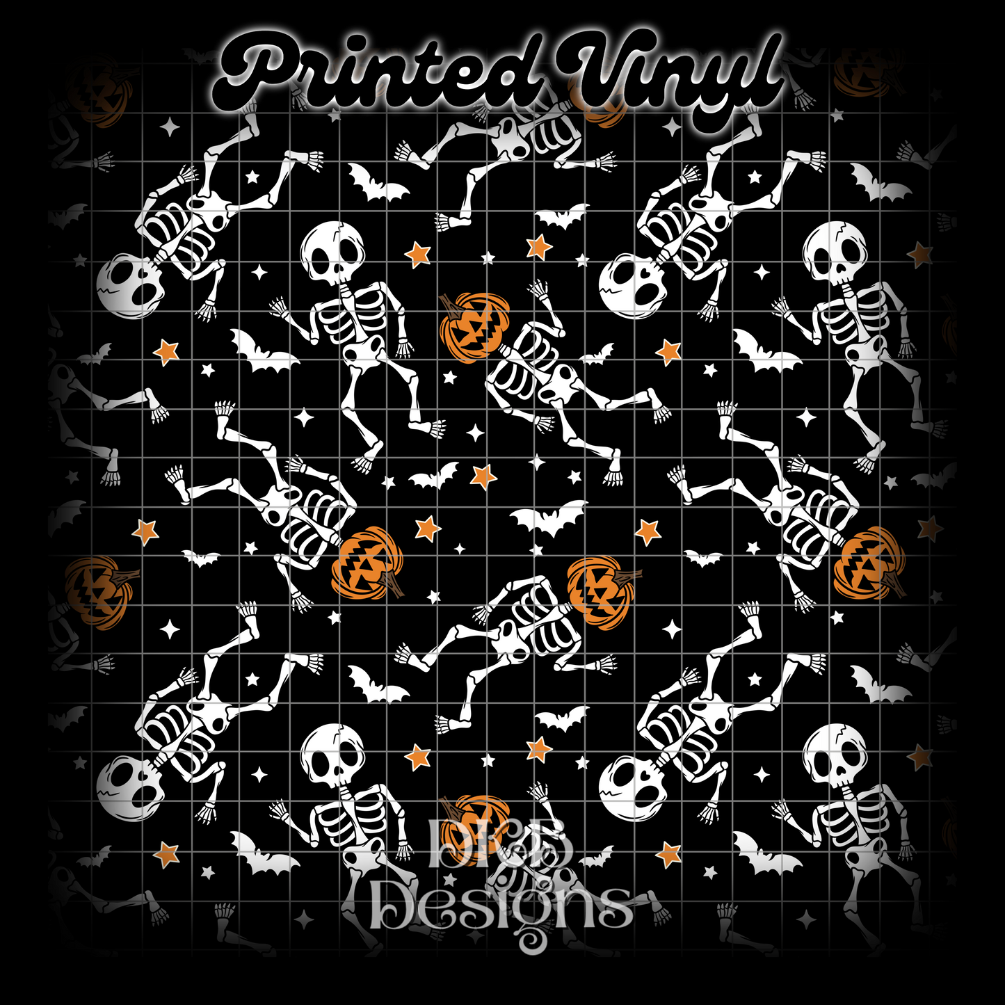 Halloween skellies Vinyl